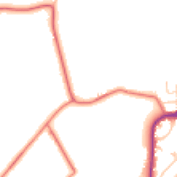 Daytime road noise heatmap for PR2 5DT