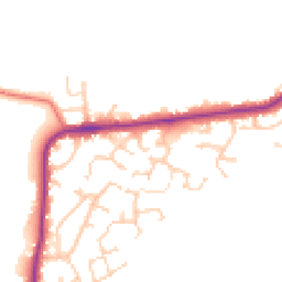 Daytime road noise heatmap for PR2 5HZ