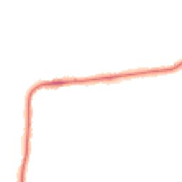 Night-time road noise heatmap for PR2 5HZ