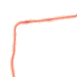 Night-time road noise heatmap for PR2 5JG