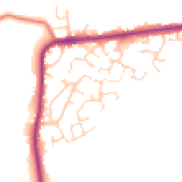 Daytime road noise heatmap for PR2 5LT