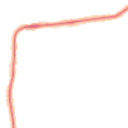 Night-time road noise heatmap for PR2 5LW