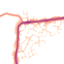 Daytime road noise heatmap for PR2 5NF