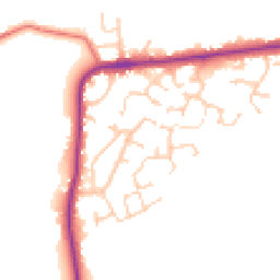 Daytime road noise heatmap for PR2 5RE