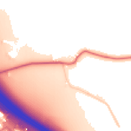 Daytime road noise heatmap for PR2 5SS