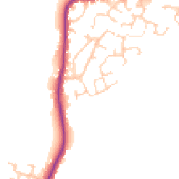 Daytime road noise heatmap for PR2 5TR