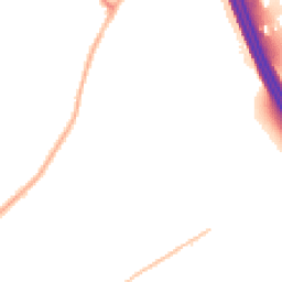 Night-time road noise heatmap for PR2 6EX