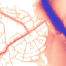Daytime road noise heatmap for PR2 6HF
