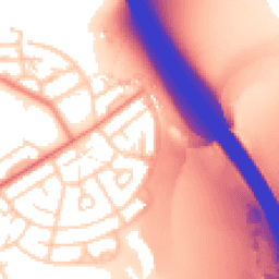 Daytime road noise heatmap for PR2 6HH