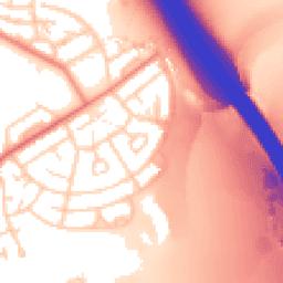 Daytime road noise heatmap for PR2 6HR