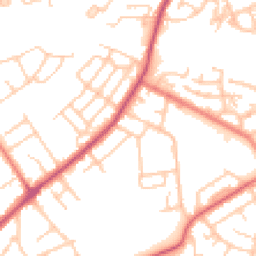 Daytime road noise heatmap for PR2 6LT
