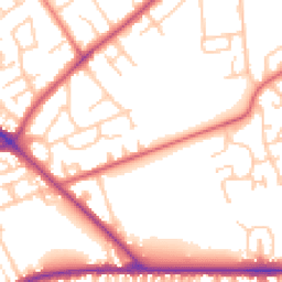 Daytime road noise heatmap for PR2 6NN