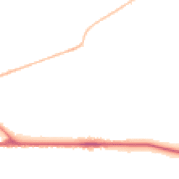 Night-time road noise heatmap for PR2 6NW