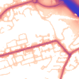 Daytime road noise heatmap for PR2 6SE