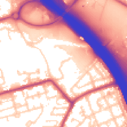 Daytime road noise heatmap for PR2 6SZ