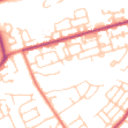 Daytime road noise heatmap for PR2 6TN