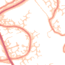 Daytime road noise heatmap for PR2 7AZ
