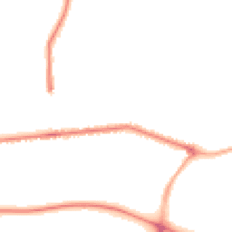 Night-time road noise heatmap for PR2 8BS