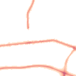 Night-time road noise heatmap for PR2 8ET