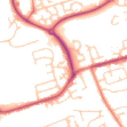 Daytime road noise heatmap for PR2 8FE