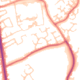 Daytime road noise heatmap for PR2 8PR