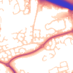Daytime road noise heatmap for PR2 9HA