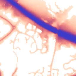 Daytime road noise heatmap for PR2 9LP