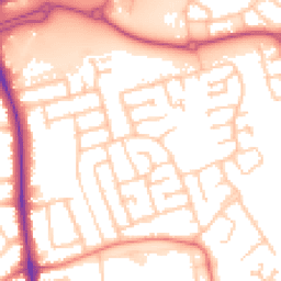 Daytime road noise heatmap for PR2 9SS
