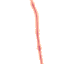 Night-time road noise heatmap for PR2 9TR