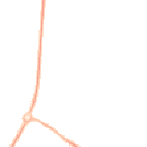 Night-time road noise heatmap for PR26 6AA