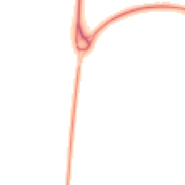Night-time road noise heatmap for PR26 6AR