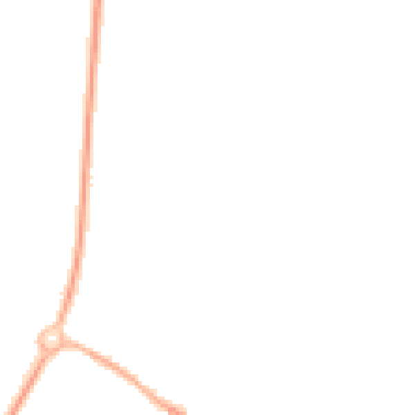 Night-time road noise heatmap for PR26 6PJ