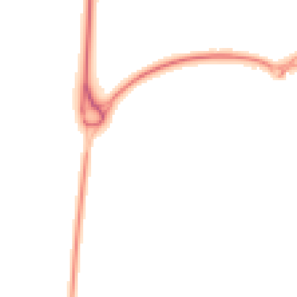 Night-time road noise heatmap for PR26 6PU