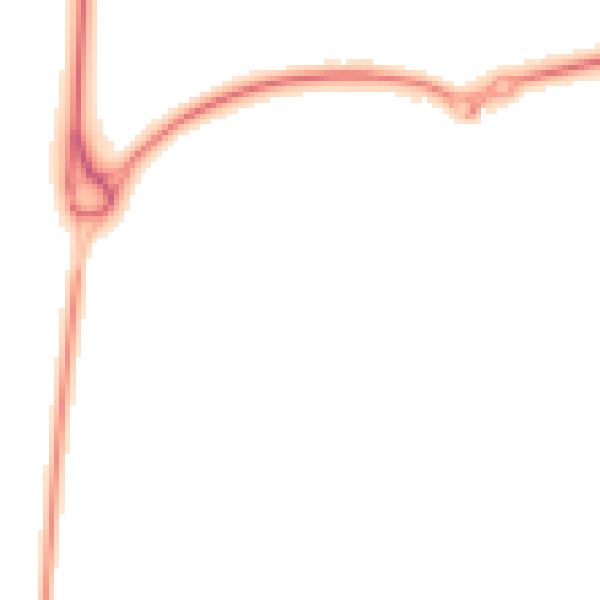 Night-time road noise heatmap for PR26 6PX
