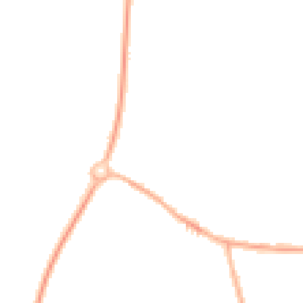 Night-time road noise heatmap for PR26 6QB