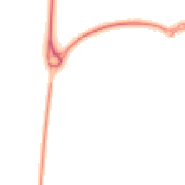 Night-time road noise heatmap for PR26 6QD