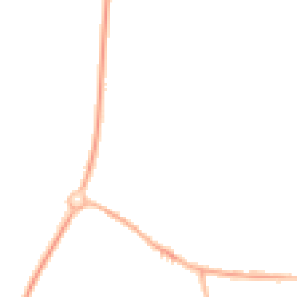 Night-time road noise heatmap for PR26 6QF