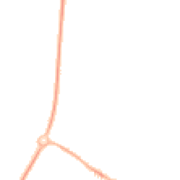 Night-time road noise heatmap for PR26 6QG