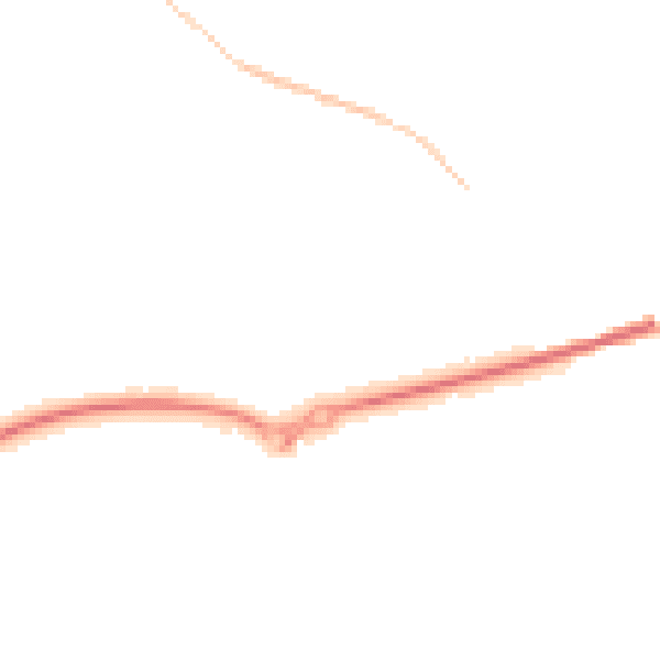 Night-time road noise heatmap for PR26 6QQ