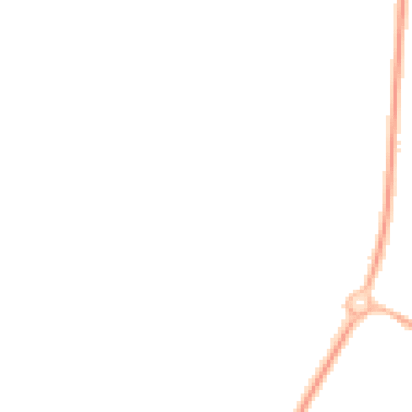 Night-time road noise heatmap for PR26 6TE