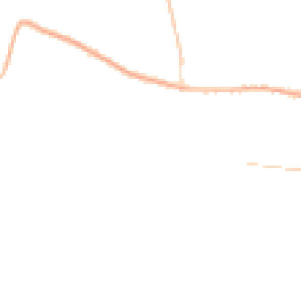 Night-time road noise heatmap for PR26 7AA