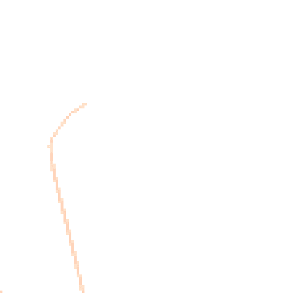Night-time road noise heatmap for PR26 7BJ