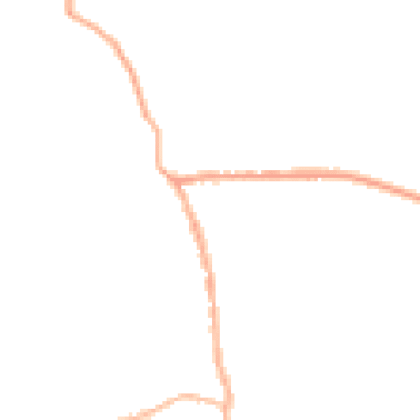 Night-time road noise heatmap for PR26 9AF
