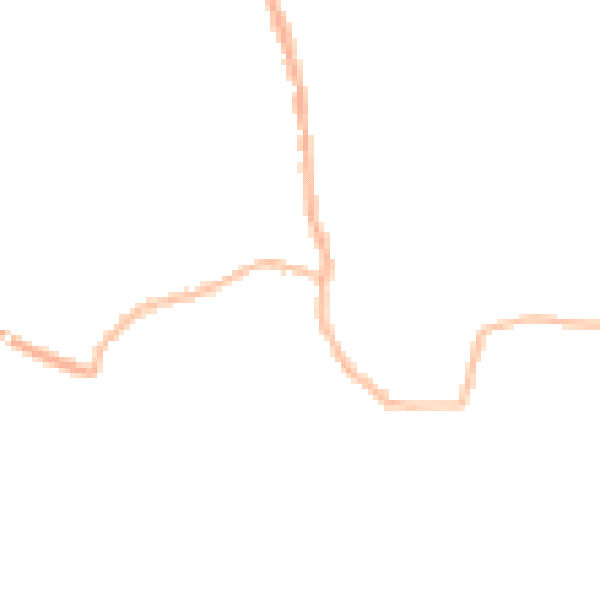 Night-time road noise heatmap for PR26 9AG