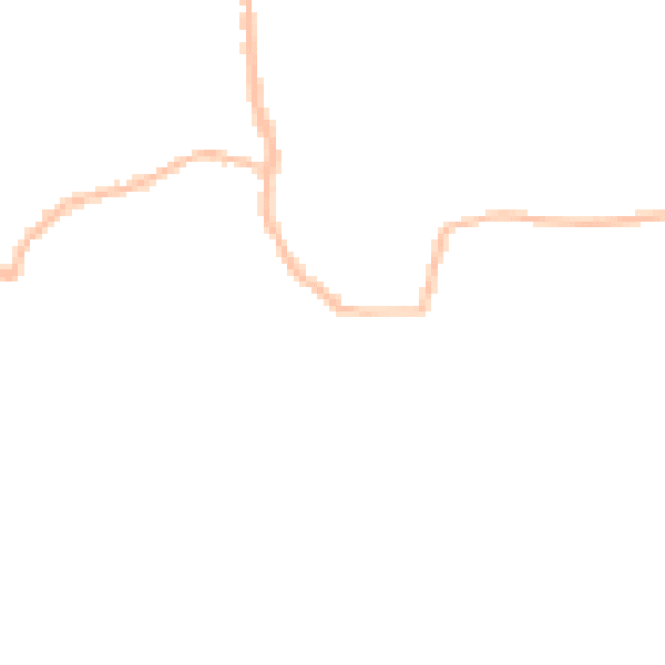 Night-time road noise heatmap for PR26 9HA