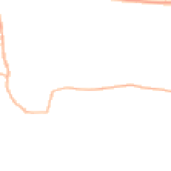Night-time road noise heatmap for PR26 9HH