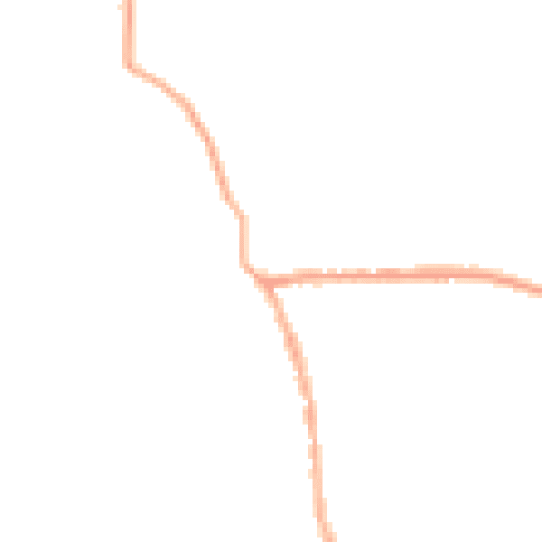 Night-time road noise heatmap for PR26 9HZ