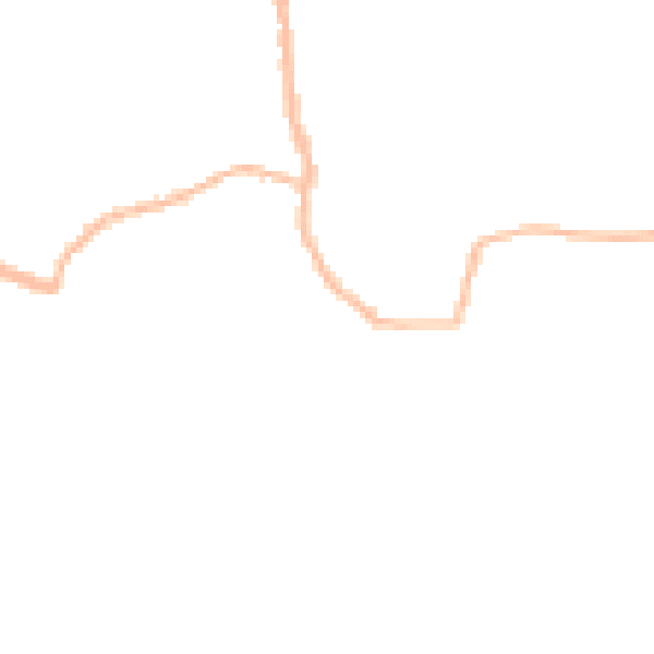 Night-time road noise heatmap for PR26 9RE