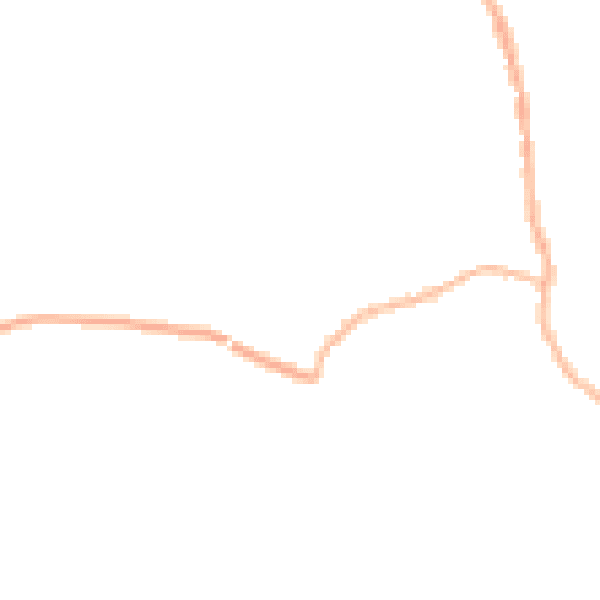 Night-time road noise heatmap for PR26 9RU