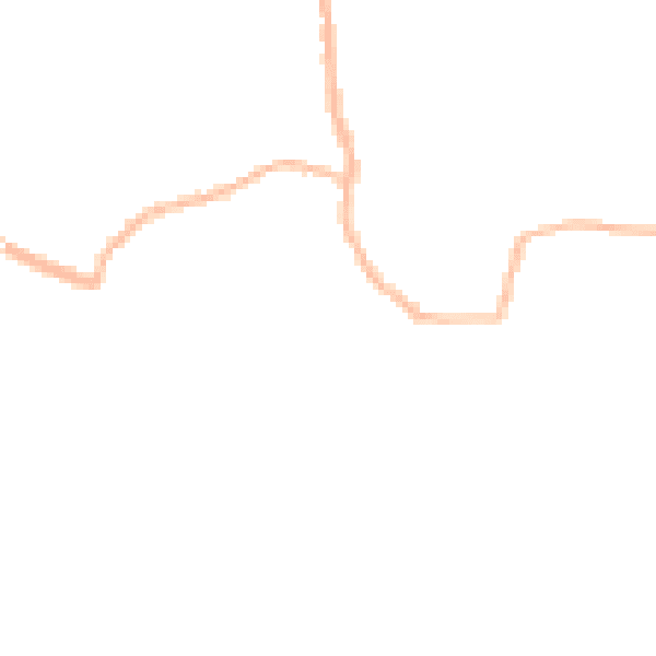 Night-time road noise heatmap for PR26 9RX